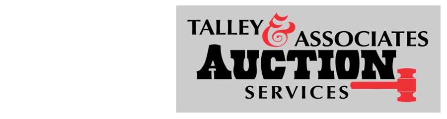 Talley Auctions - header portion
